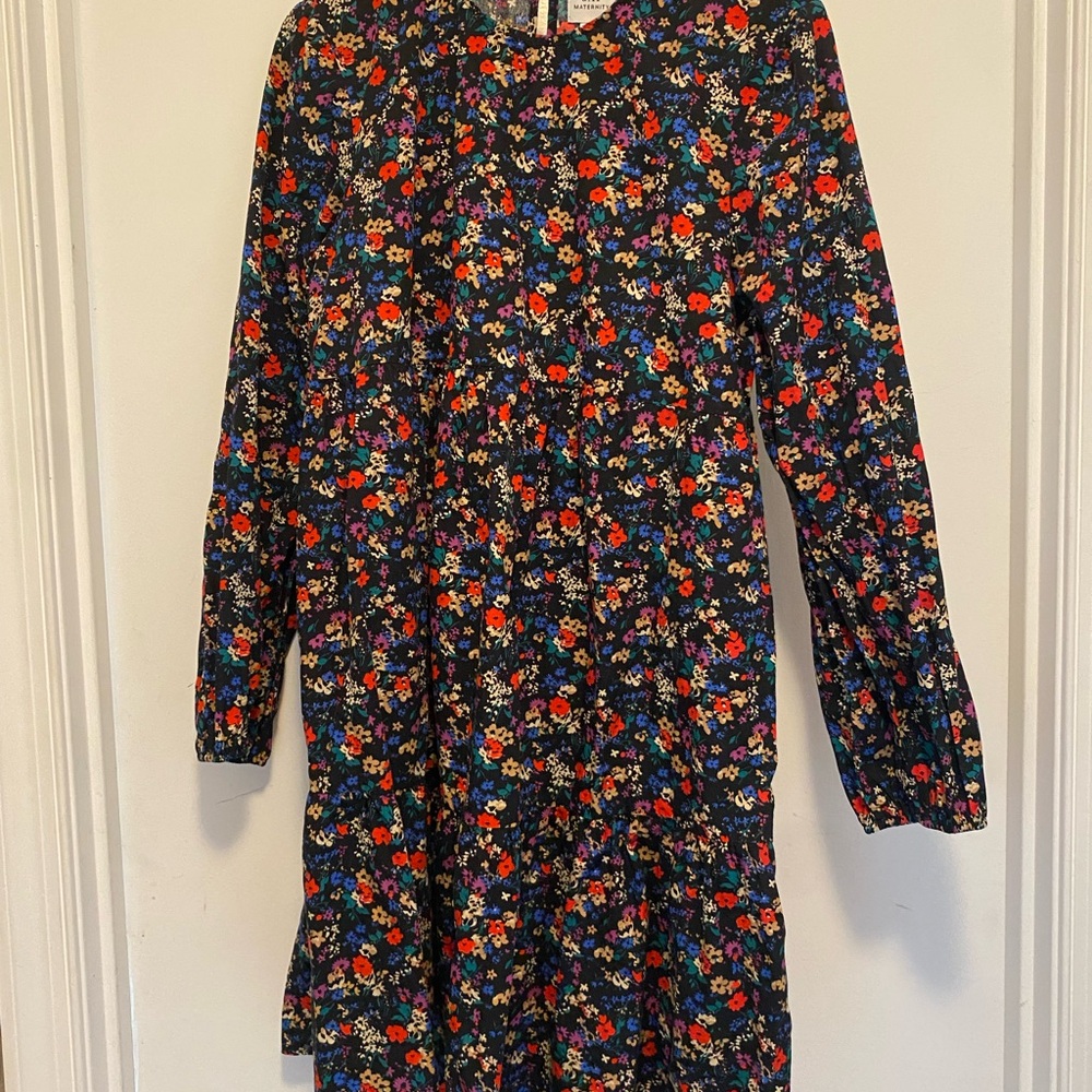 Floral Gap Maternity Dress - Multicolor